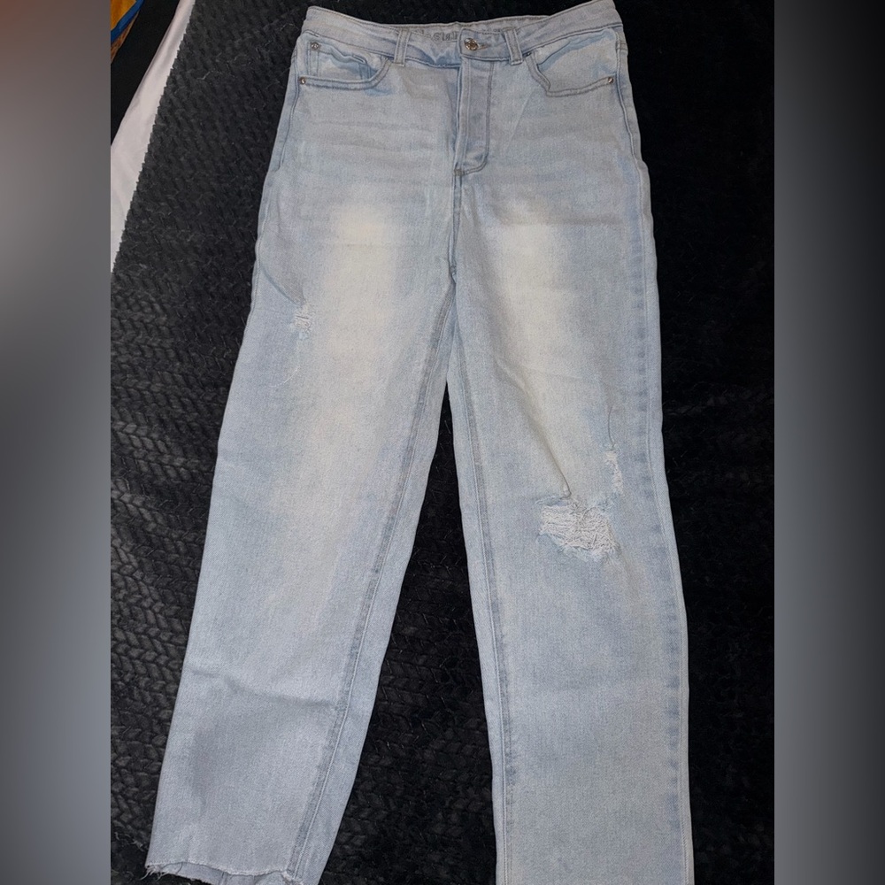 Vanilla Star Light Blue Straight Leg Jeans